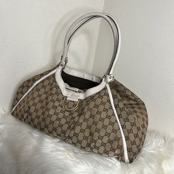 💯Authentic Gucci Tote Hobo Style🍀 - Picture 5 of 17